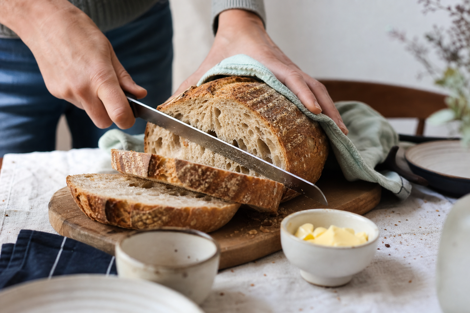 Rode wijn koeler serveren